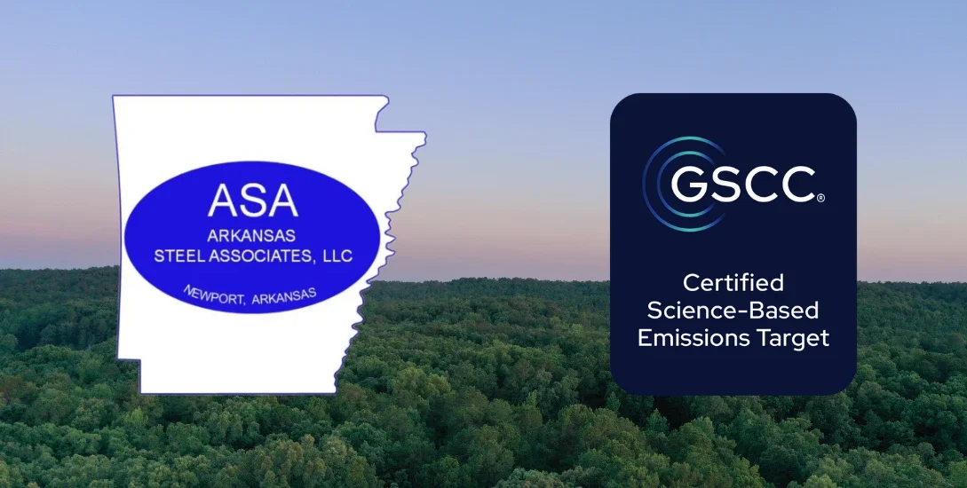 GSCC Certifies Arkansas Steel Associates’ Science-Based Emissions Targets