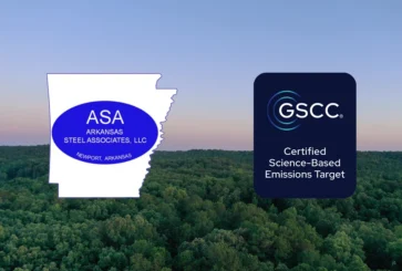 GSCC Certifies Arkansas Steel Associates’ Science-Based Emissions Targets